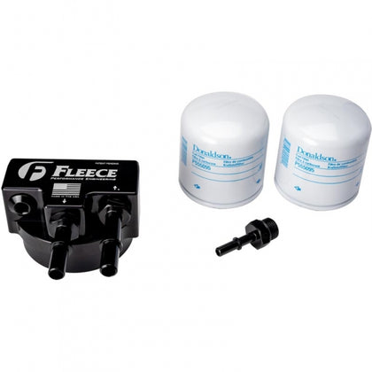 FLEECE BILLET UNDER HOOD FUEL FILTER ASSEMBLY FPE-FMC-UHFA-1123. 2011-2025 FORD 6.7L POWERSTROKE