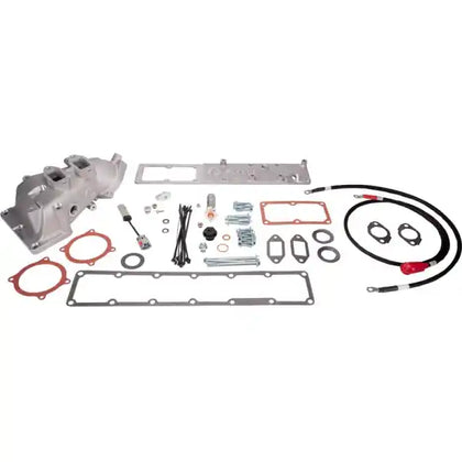 Fleece Intake Manifold & Grid Heater Upgrade FPE-CUMM-IHK-0724 For: 2007.5-2024 Dodge Ram 2500/3500/4500/5500 with 6.7L Cummins Engine