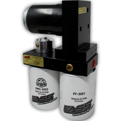 FASS TS F18 140G TITANIUM SIGNATURE SERIES 140GPH FUEL SYSTEM 2017-20223 FORD 6.7L POWERSTROKE (STOCK TO MODERATE)