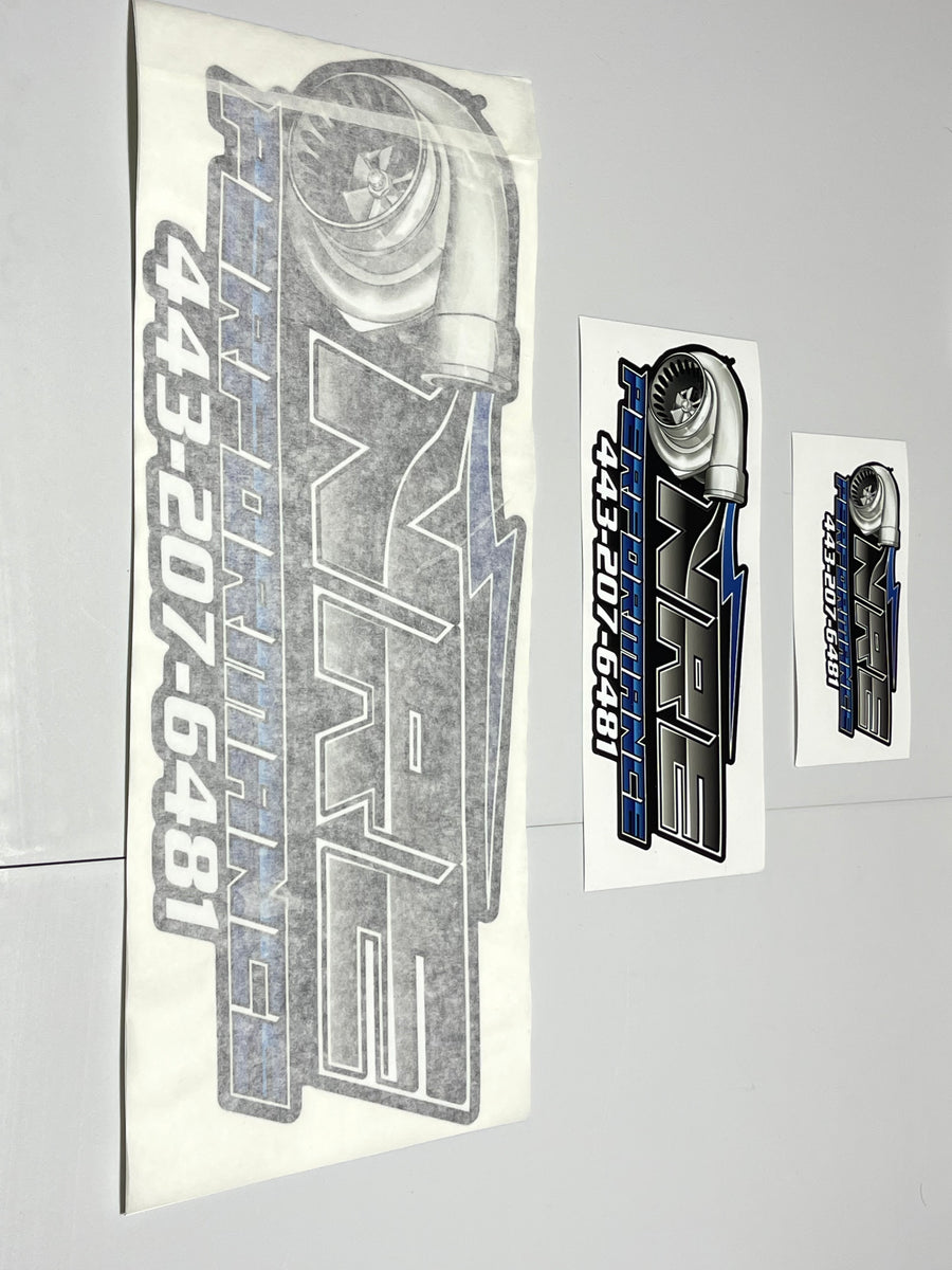Medium Sticker – NRE Performance